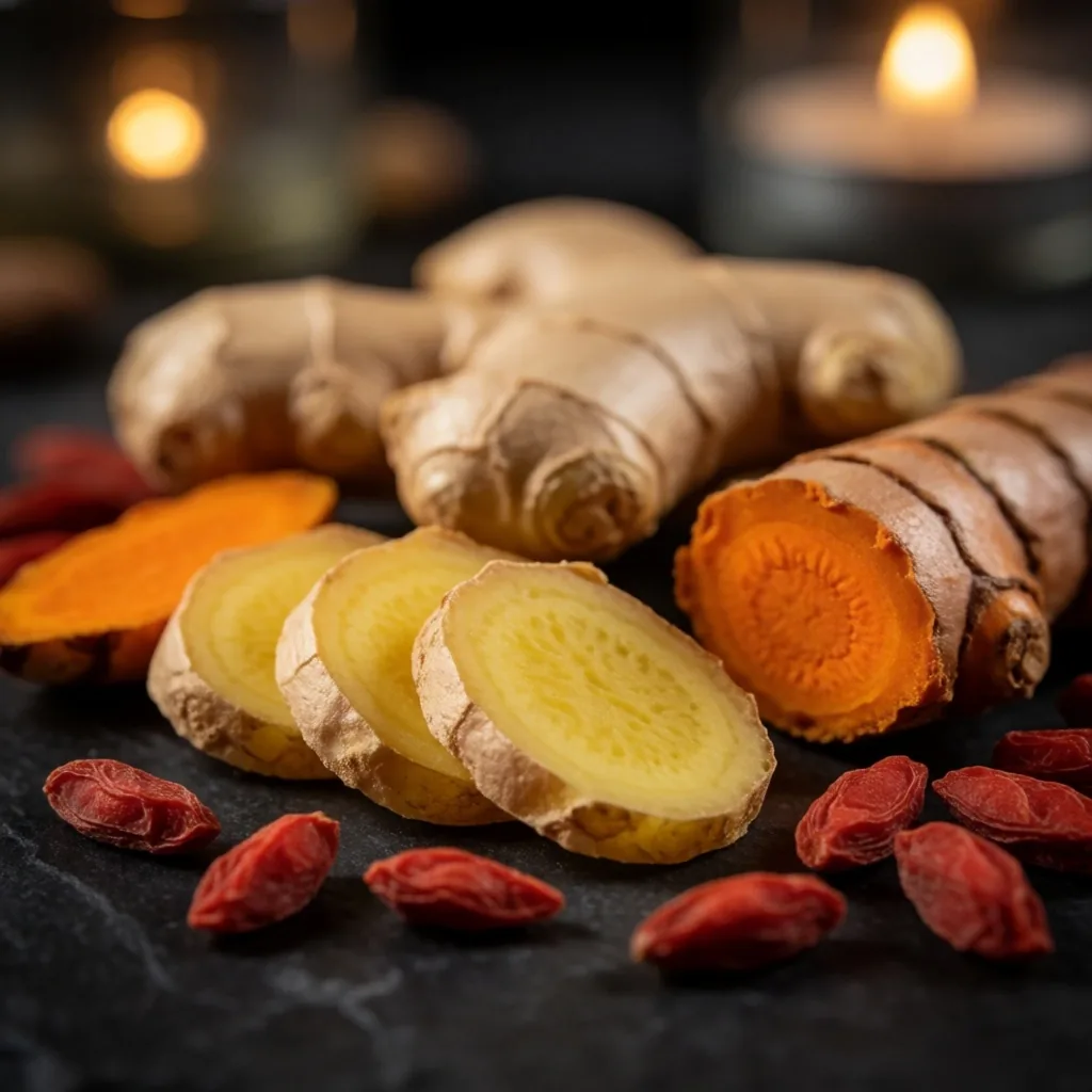 Botanical ingredients at Vitality Hub
