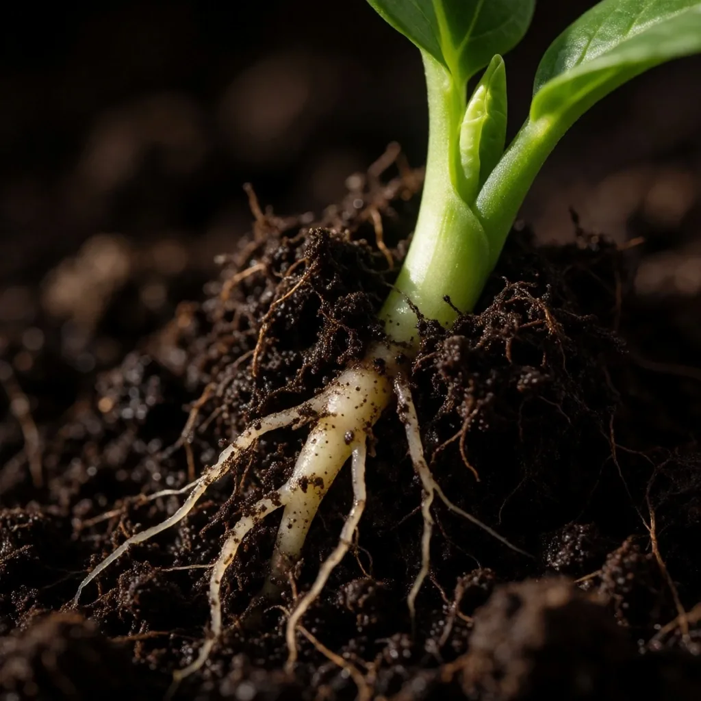 Sourcing roots and soil