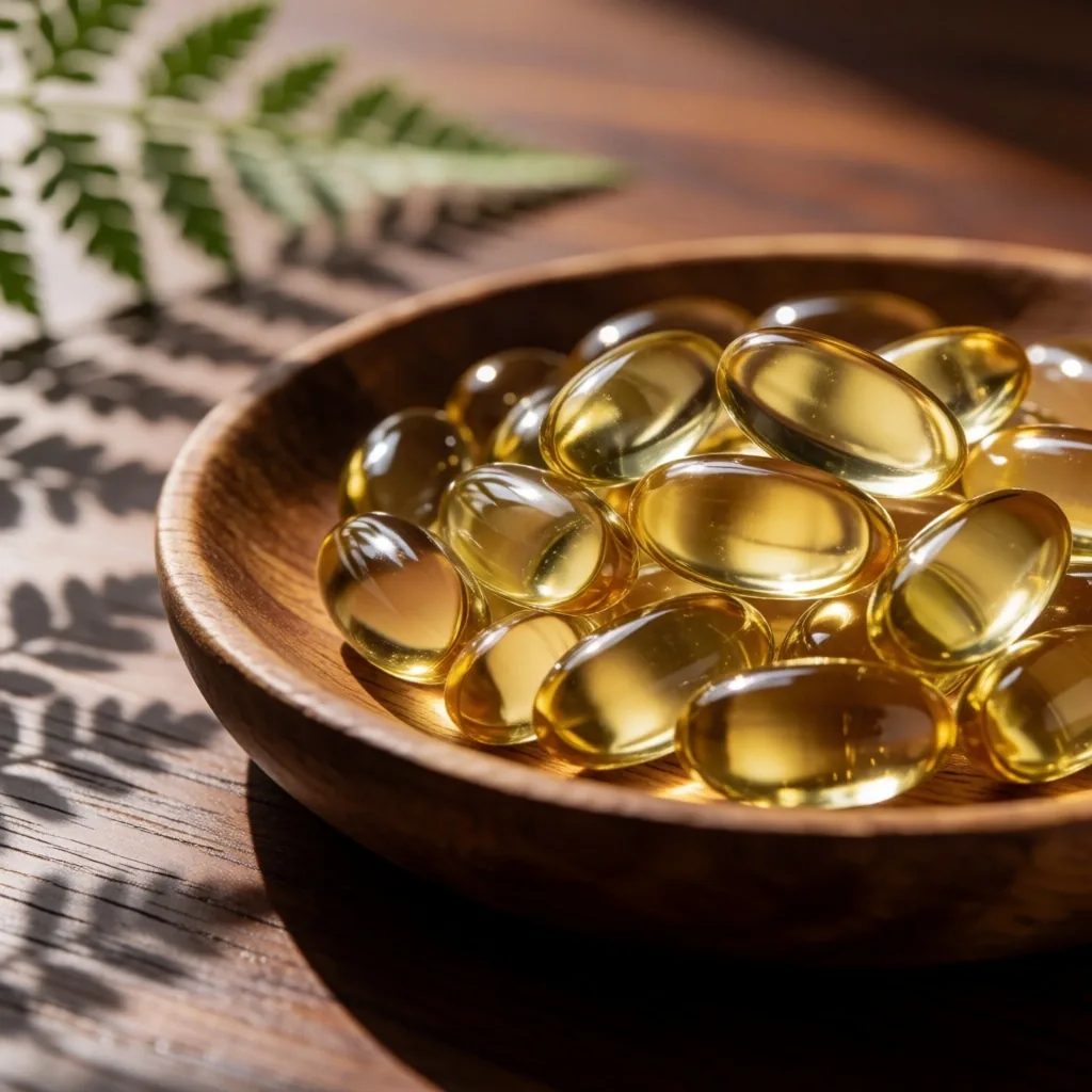 Plant-Based Omega Support supplement bottle